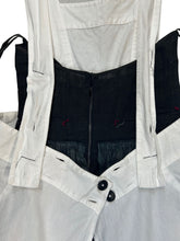 Load image into Gallery viewer, Deconstructed Victorian Pinafor Apron Dress