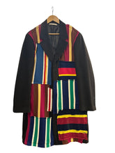 Load image into Gallery viewer, Patchwork College Scarf Coat