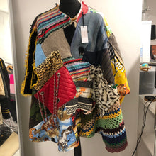 Load image into Gallery viewer, Patchwork Poncho