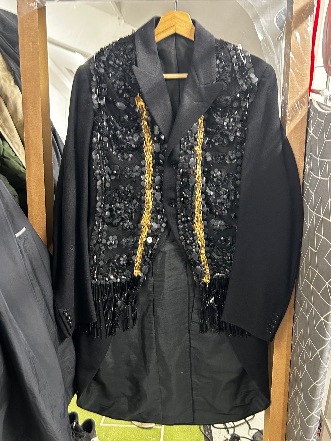 1940s Beaded  tailcoat