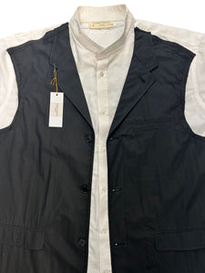 Deconstructed Shirt Jacket
