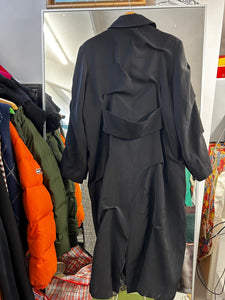 Wool origami coat