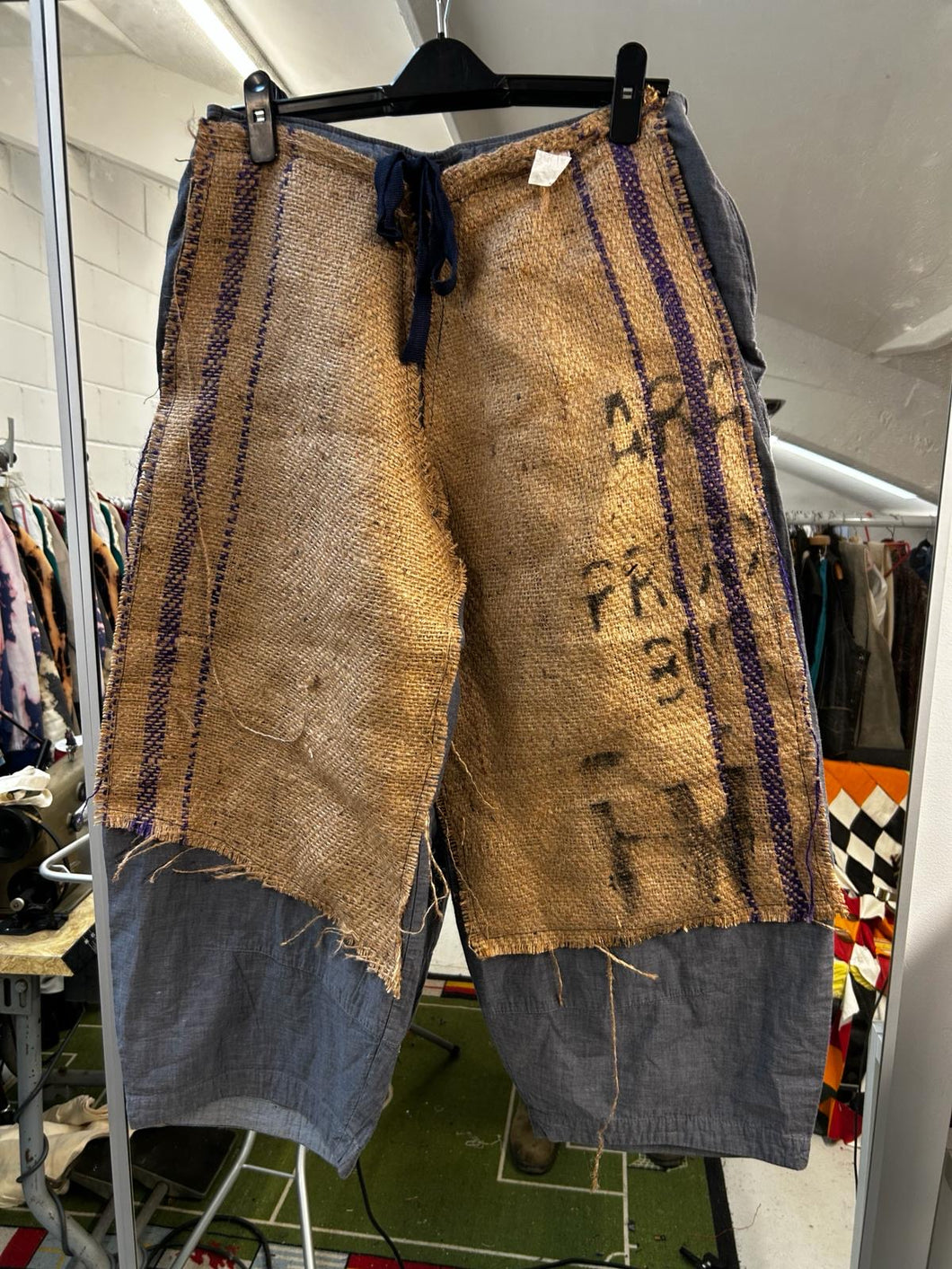 Linen and sack  trouser