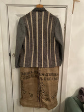 Load image into Gallery viewer, Long length blazer - up cycled from three garment
