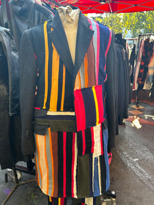 Patchwork overcoat