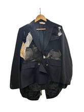 Load image into Gallery viewer, Deconstructed 1940s Tailcoat with Vintage Netting

