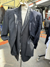 Load image into Gallery viewer, Multi pinstripe double blazer half and half
