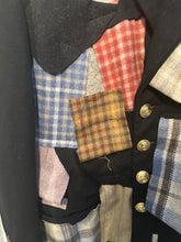 Load image into Gallery viewer, Wool Captains blazer with patchwork front
