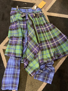 Kilt and trouser combination