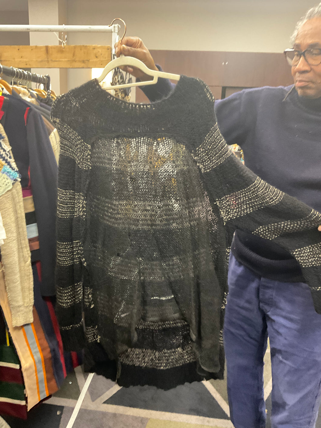 Knit recycled vintage