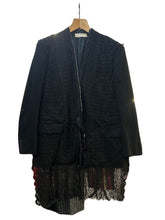 Load image into Gallery viewer, Vintage Lace Collarless Blazer
