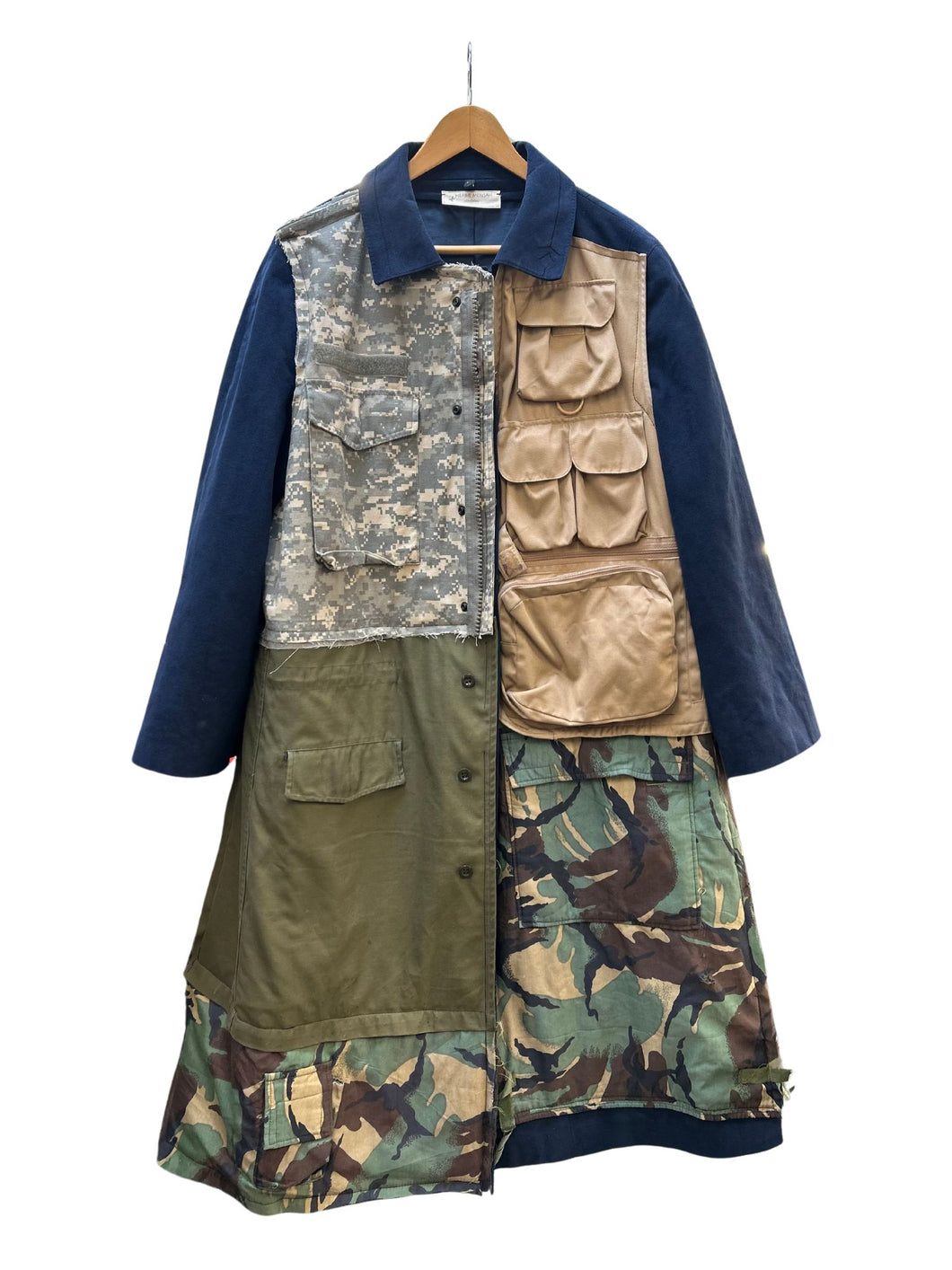 Multi-pocket Army Coat