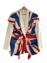 Load image into Gallery viewer, Blazer with Ruched Union Jack
