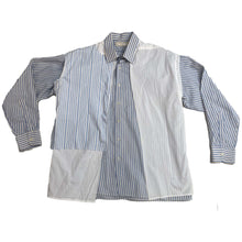 Load image into Gallery viewer, Striped Reconstructed Double Shirt
