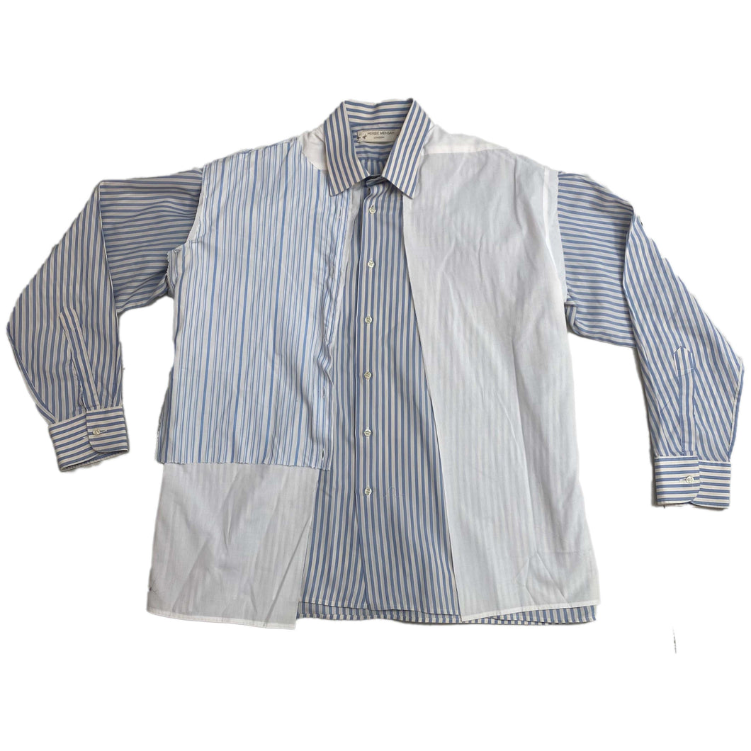 Striped Reconstructed Double Shirt