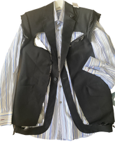 Load image into Gallery viewer, Deconstructed Blazer With Shirt

