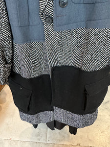 Tweed Deconstructed Overcoat