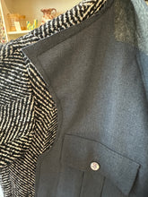 Load image into Gallery viewer, Tweed Deconstructed Overcoat
