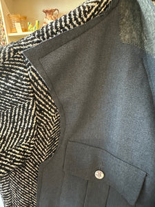 Tweed Deconstructed Overcoat