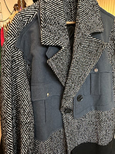 Tweed Deconstructed Overcoat